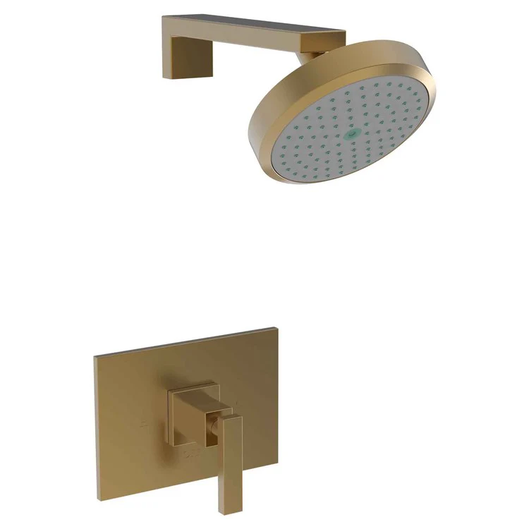 Skylar Pressure Balance Shower Trim with Lever Handle - Polished Gold PVD - Frankwebs