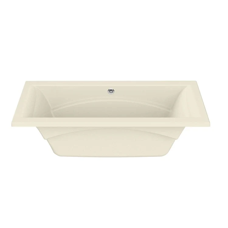 Tub Optik 72 x 36 x 23-1/2 Inch Undermount with Hydrofeel Center Biscuit Acrylic - Frankwebs