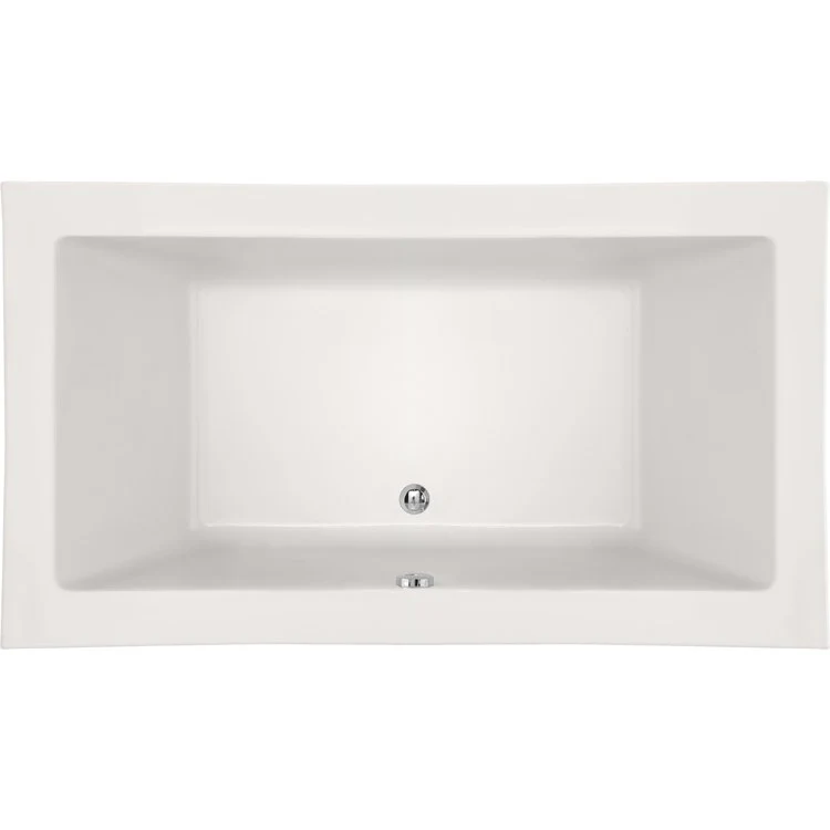 Air Tub Designer Collection Lacey Drop-In Biscuit Rectangle 8 Jet Acrylic 72 x 54 x 15 Inch - Frankwebs