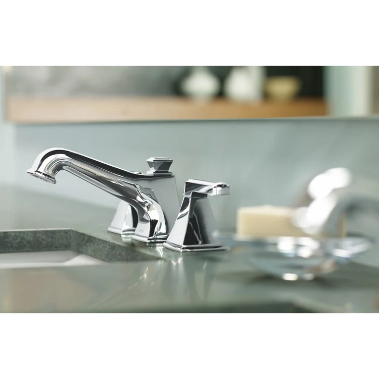Connelly Two Handle Widespread Bathroom Faucet with Drain - Frankwebs
