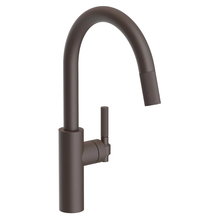 Kitchen Faucet Muncy 1 Lever ADA Oil Rubbed Bronze Pull Down Spout Height 9-3/5 Inch 1.8 Gallons per Minute - Frankwebs