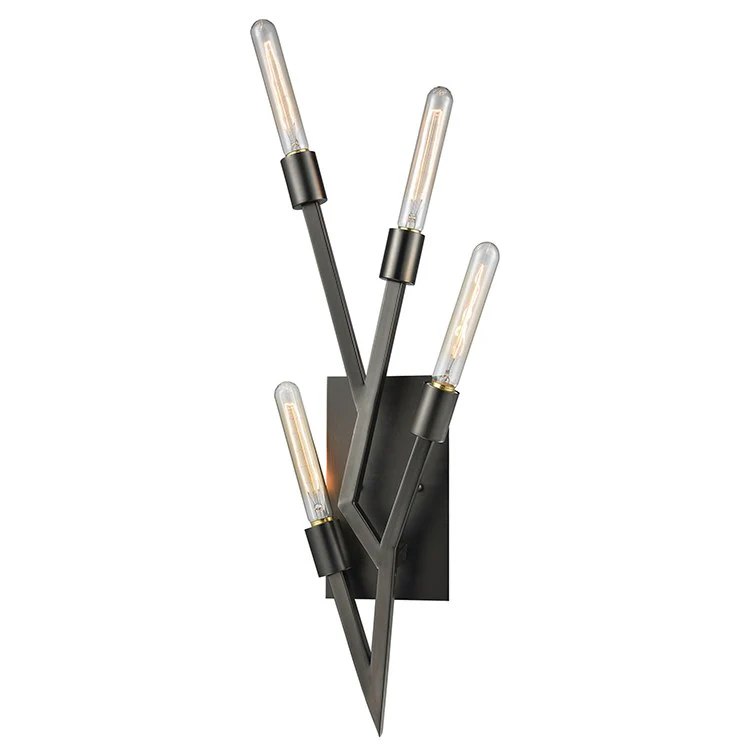 Freeform Four-Light Wall Sconce - Frankwebs