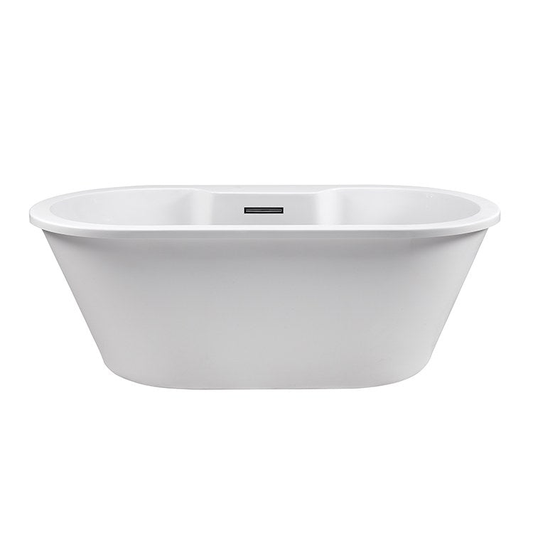 Air Tub New Yorker 10 72 x 36 Inch Freestanding Faucet Deck Air Massage Elite Center Biscuit Oval Acrylic CXL 83 Gallons 23-1/4 Inch - Frankwebs