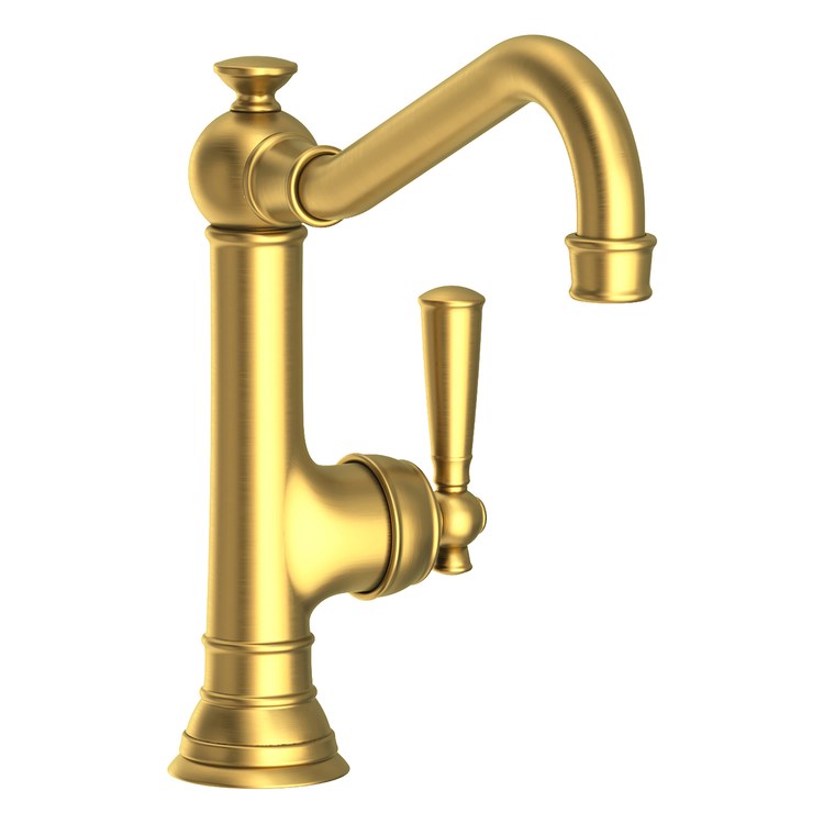 Kitchen Faucet Jacobean 1 Lever ADA Antique Copper Spout Height 7-2/3 Inch 1.8 Gallons per Minute - Frankwebs