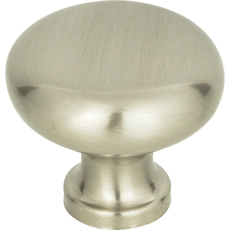 Knob Atlas Successi Round Brushed Nickel Zinc Alloy 1-1/4 Inch 1 Inch - Frankwebs