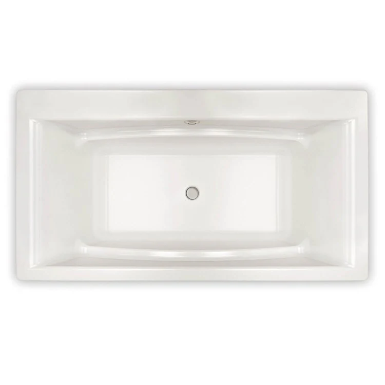 Freestanding Tub Optik 66 x 36 Inch White Center Rectangular - Frankwebs