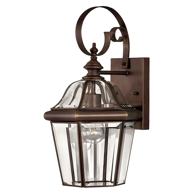 Augusta Single-Light Mini Wall-Mount Lantern - Frankwebs