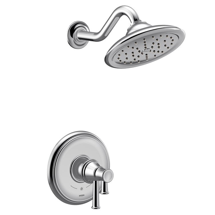 Shower Trim Belfield M-Core 4 Series 2 Lever Chrome WaterSense ADA 1.75 Gallons per Minute - Frankwebs