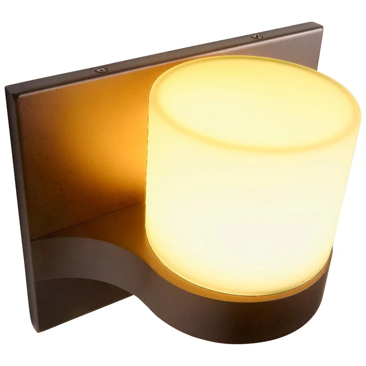 Olio Single-Light LED Wall Sconce - Oiled Bronze - Frankwebs