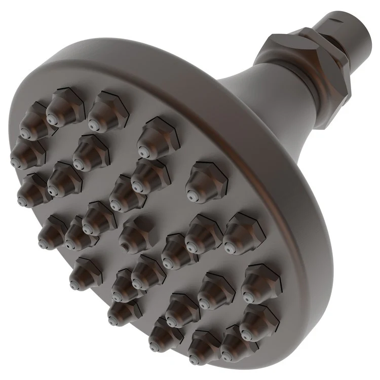 Showerhead Newport Bath 1 Function Satin Brass PVD 4-15/16 Inch 1.8 Gallons per Minute 29 Jets - Frankwebs