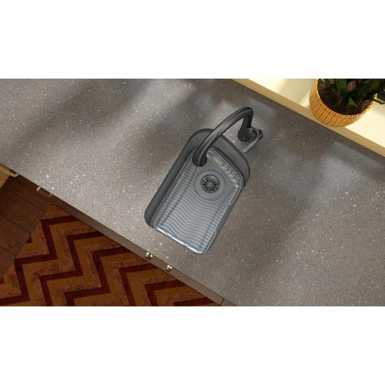 Sink Grid Bottom Grid 1 x 16.5 Inch Polished Stainless Steel for Bowls with Rear Center Drain Opening - Frankwebs