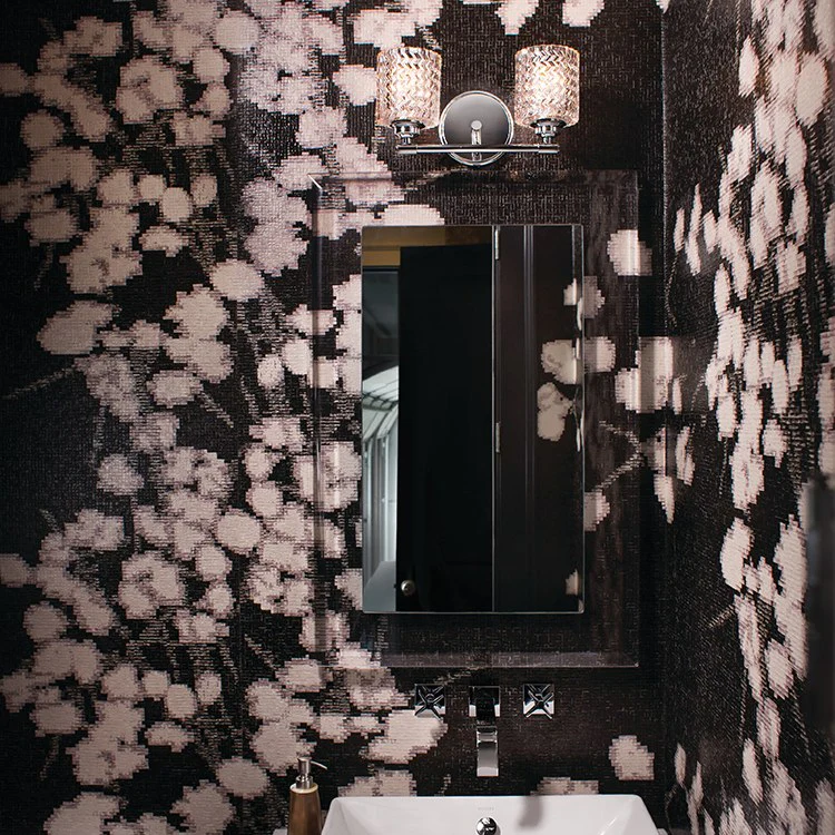 Elle Two-Light Bathroom Vanity Fixture - Frankwebs