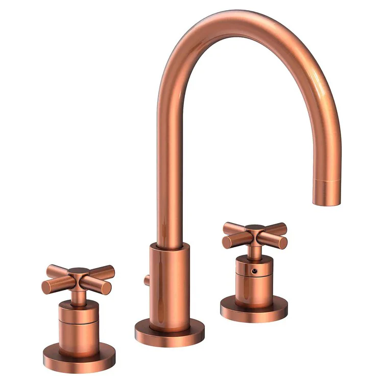 East Linear Two Handle Widespread Bathroom Faucet with Cross Handles with Drain - Midnight Chrome - Frankwebs