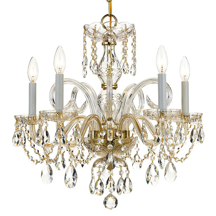 Traditional Crystal Five-Light Chandelier - Frankwebs
