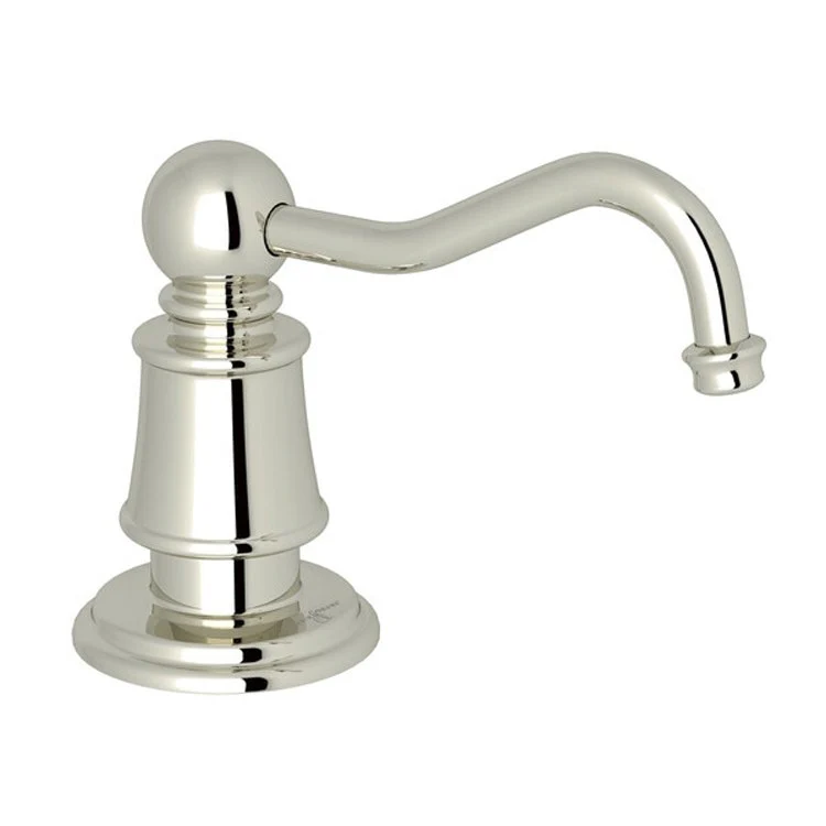 Soap Dispenser Georgian Era Satin Nickel Deck Mount Brass 16 Fluid Ounce - Frankwebs