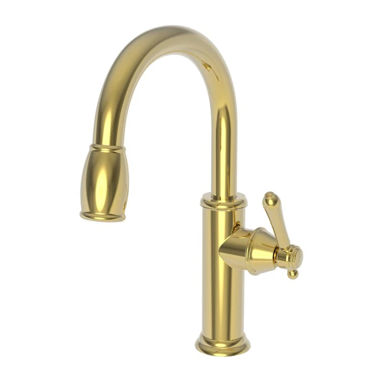 Chesterfield Single Handle Pull Down Bar/Prep Faucet - English Bronze - Frankwebs