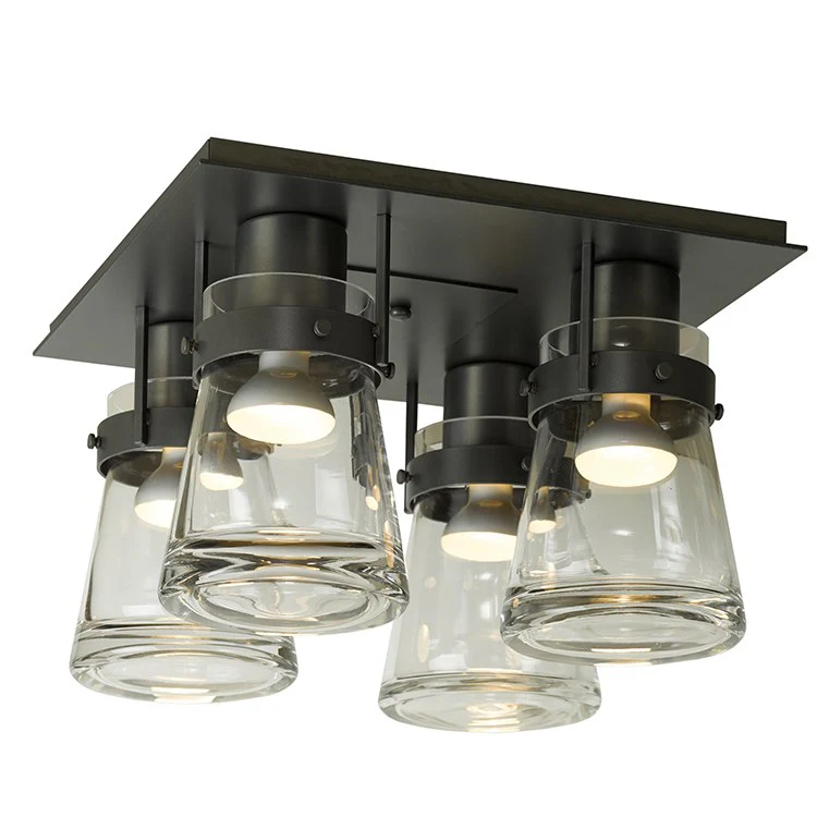 Erlenmeyer Four-Light Semi-Flush Mount Ceiling Lighting Fixture - Frankwebs