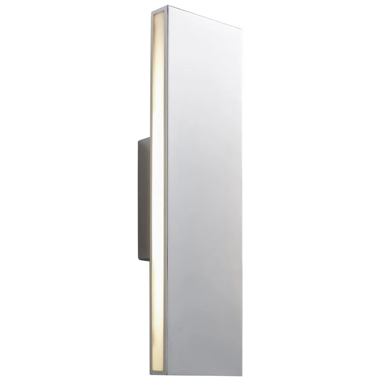 Profile Two-Light LED Wall Sconce - Polished Chrome - Frankwebs