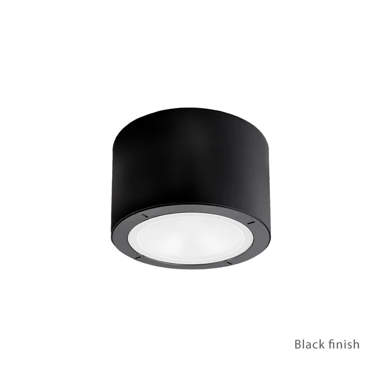 Vessel Single-Light LED Outdoor Flush Mount Ceiling Fixture 3000K - Frankwebs
