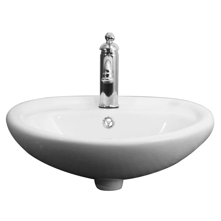 Lavatory Sink Ashley Wall Hung 19-3/4 Inch White - Frankwebs