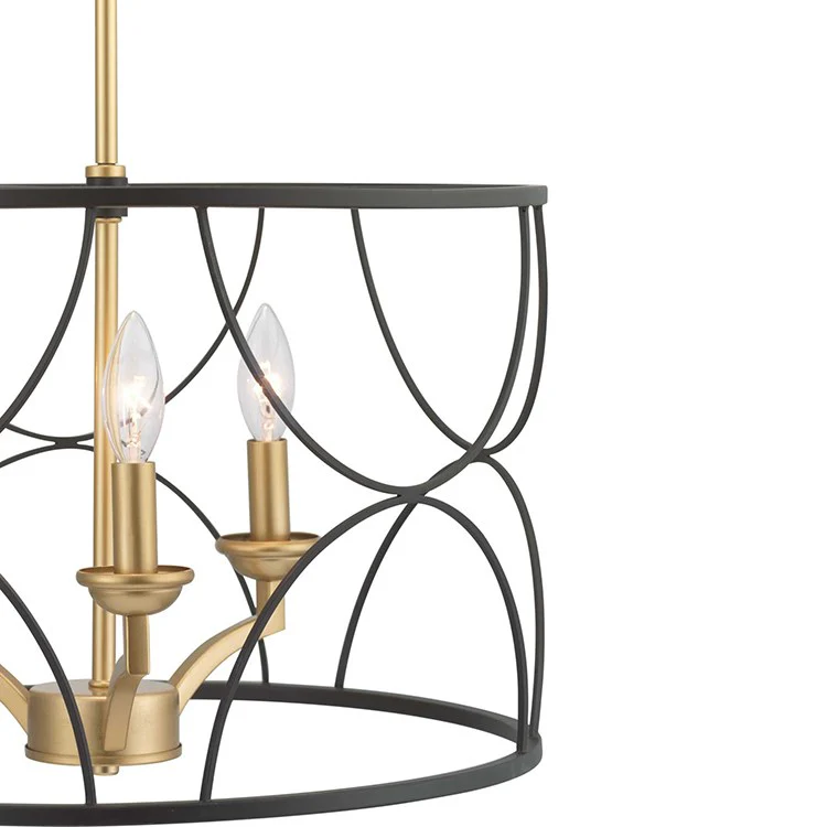 Landree Three-Light Chandelier - Frankwebs