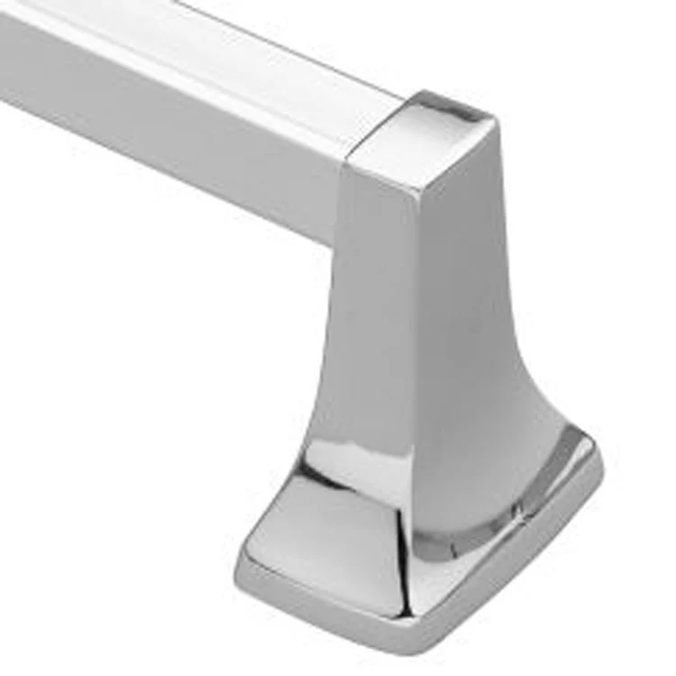 Towel Bar Contemporary 18 Inch Chrome 3 Inch - Frankwebs