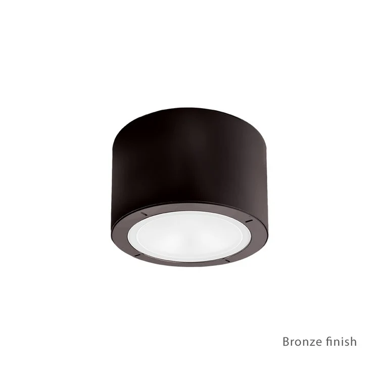 Vessel Single-Light LED Outdoor Flush Mount Ceiling Fixture 3000K - Frankwebs