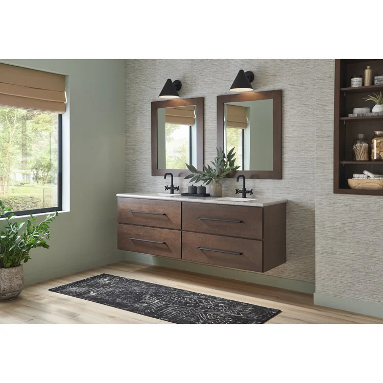 Pull Bar Pulls Amwell Brushed Satin Nickel Steel 8-4/5 Inch 9-1/5x1/2x1-3/8 Inch - Frankwebs