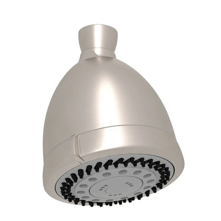 Showerhead 6 Function Polished Nickel 4 Inch 1.75 Gallons per Minute Round with 6 Spray Patterns Stream Stream/Champagne Champagne Champagne/Massage Massage Massage/Stream - Frankwebs