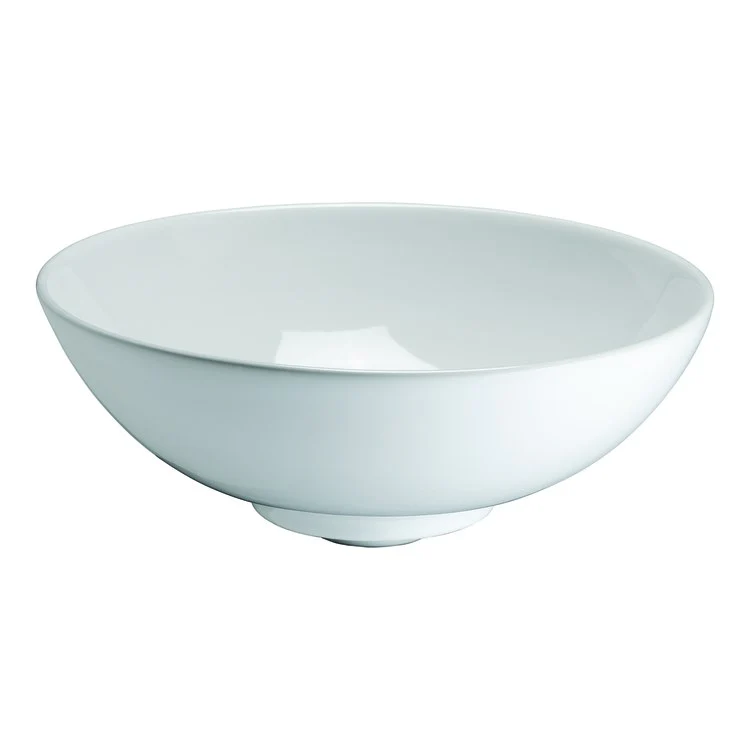 Vessel Diana Above Counter 16-3/4 Inch Bisque Fireclay - Frankwebs