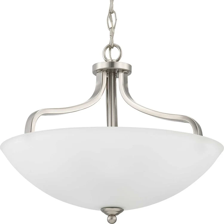 Laird Three-Light Convertible Semi-Flush Mount Ceiling Fixture/Pendant - Frankwebs
