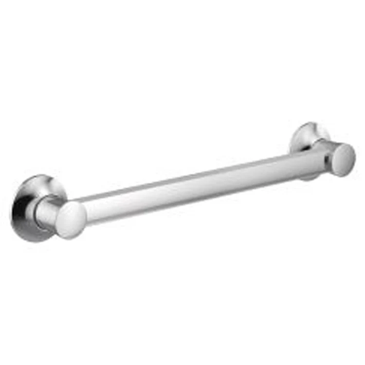 Grab Bar Flara 12 Inch Designer Brushed Nickel ADA Wall Mount Stainless Steel - Frankwebs