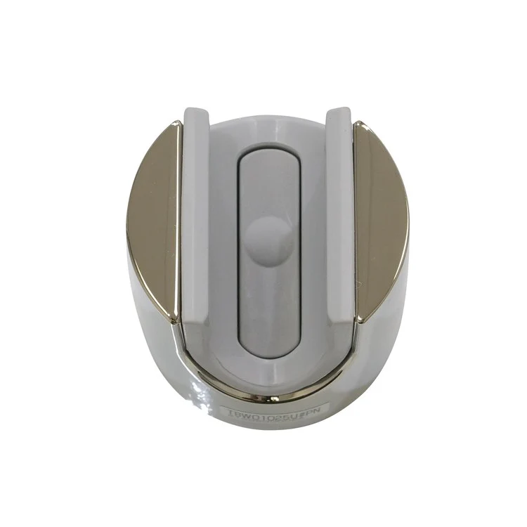Handshower Mount Round Polished Nickel Plastic - Frankwebs