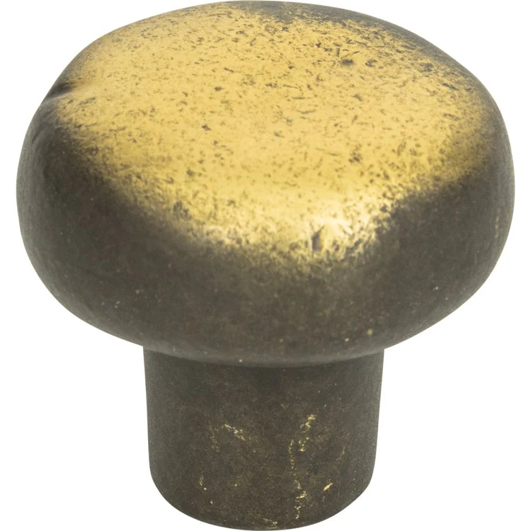 Knob Atlas Distressed Round Antique Bronze Zinc Alloy 1-3/8 Inch - Frankwebs