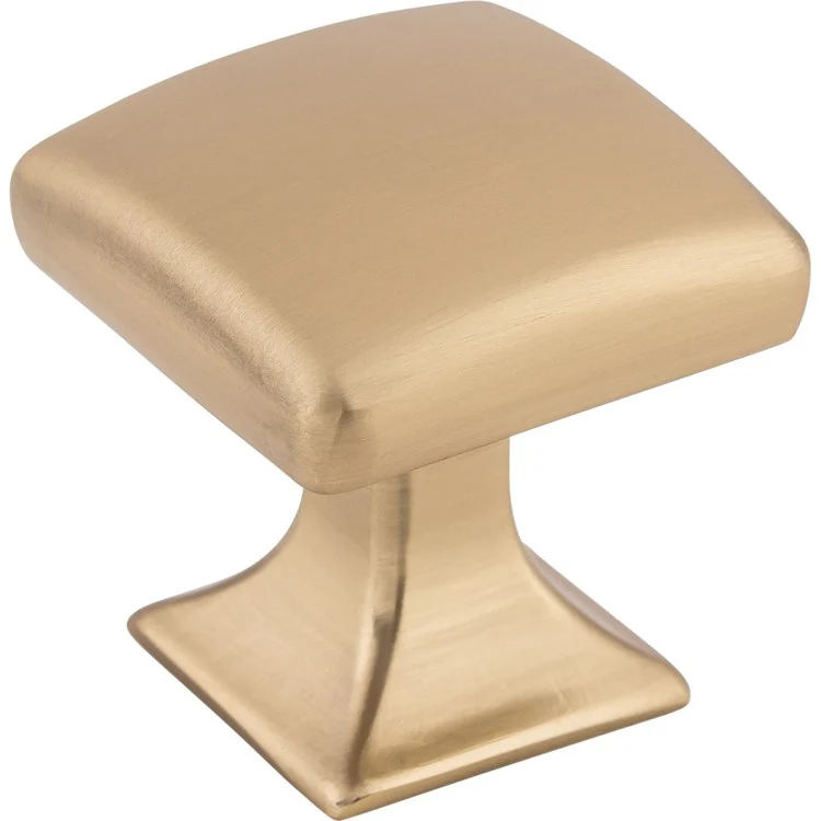 Knob Transcend Contour Square Honey Bronze Zinc Alloy 1-1/8 Inch - Frankwebs