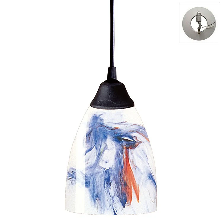 Classico Single-Light Pendant with Recessed Light Kit - Frankwebs