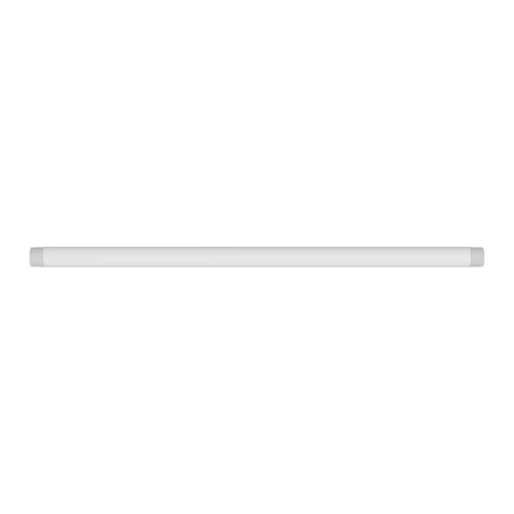 Shower Arm Flat Black 18 Inch 1/2