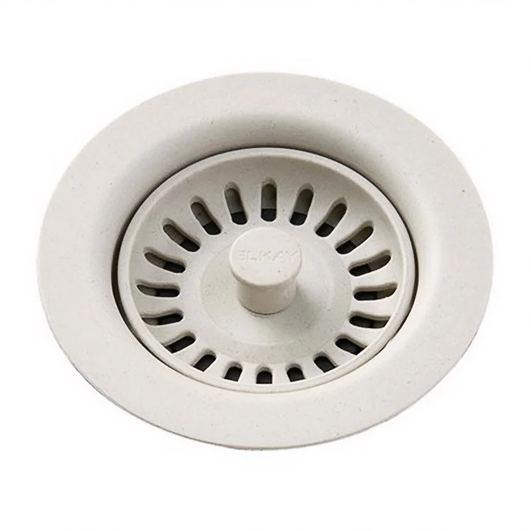 Drain Fitting with Removable Basket Strainer and Rubber Stopper 5 x 3 Inch Jubilee Polymer for Sinks with 3-1/2IN Drain Opening 4-1/2 Inch - Frankwebs