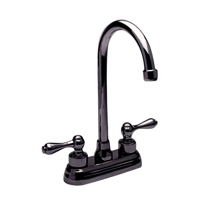Annabella Two Handle Bar/Prep Faucet - Antique Nickel - Frankwebs