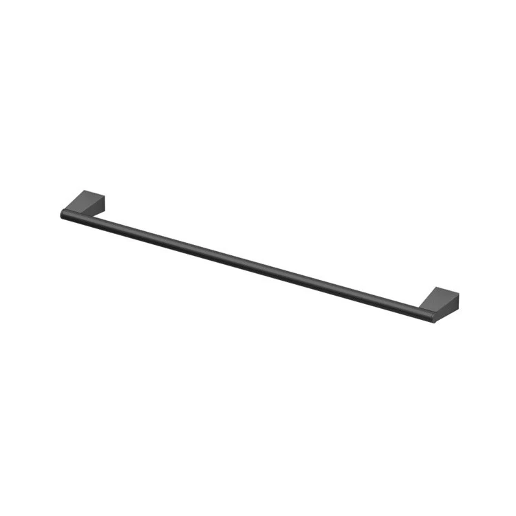 Towel Bar Bleu 24 Inch Matte Black Wall Mount Metal - Frankwebs
