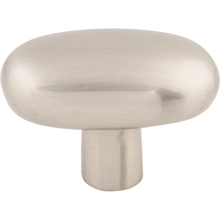 Knob Aspen II Oval Brushed Satin Nickel Bronze 2 x 1-1/8 x 2 Inch 2 Inch - Frankwebs