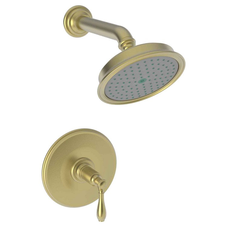 Ithaca Pressure Balance Shower Trim with Lever Handle - Polished Brass Uncoated - Frankwebs