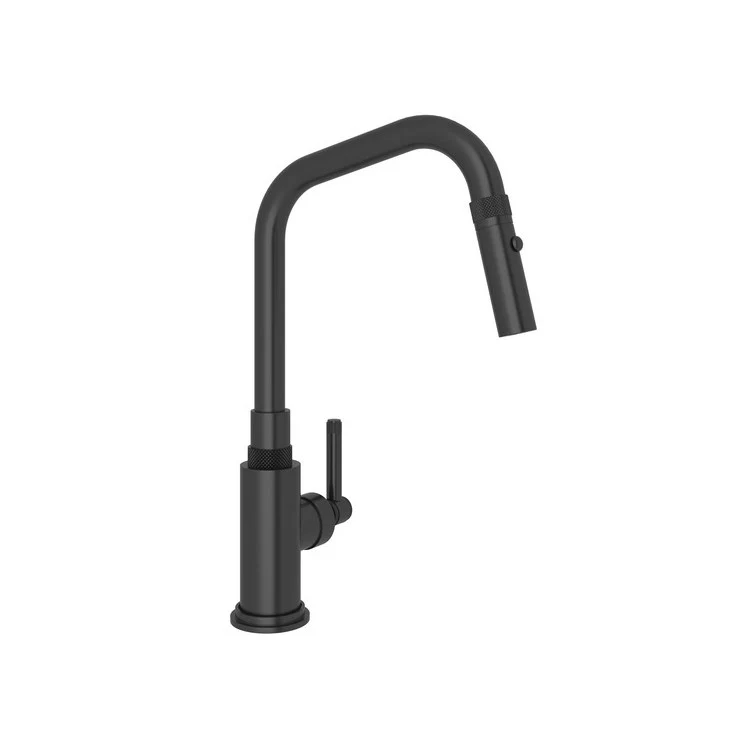 Kitchen Faucet Campo Pull Down 1 Industrial Metal Side Lever Unlacquered Brass 16-3/16 Inch 9-1/4 Inch Reach 2-39/64 Inch - Frankwebs