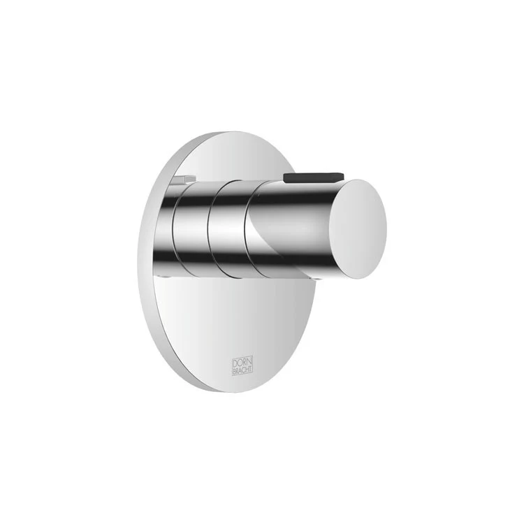 Thermostatic Trim Wall Mount without Volume Control 1 Knob Polished Chrome Metal 4 Inch - Frankwebs
