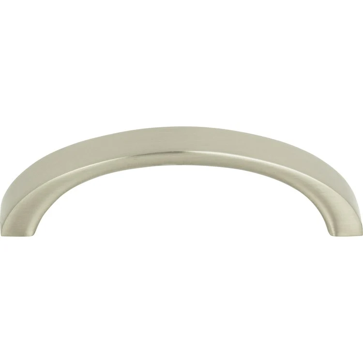 Drawer Pull Atlas Tableau Curved Handle Polished Nickel Zinc Alloy 2-1/2 Inch - Frankwebs