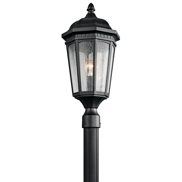 Courtyard Single-Light Outdoor Post Lantern - Frankwebs