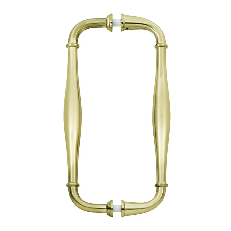 Pull Charlie's Back to Back Antique English Brass 8 Inch 8-5/8 Inch 1-1/2 Inch - Frankwebs