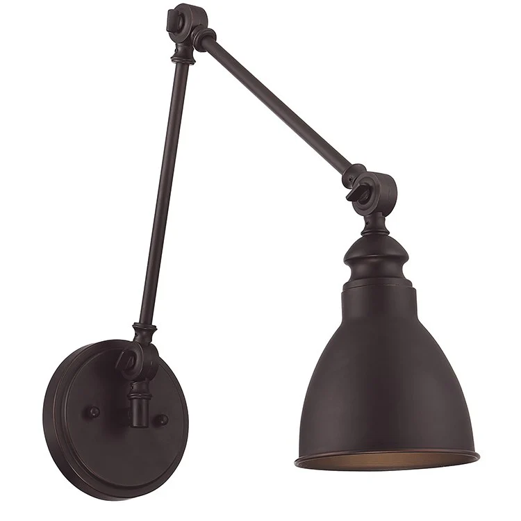 Dakota Single-Light Adjustable Wall Sconce - Frankwebs