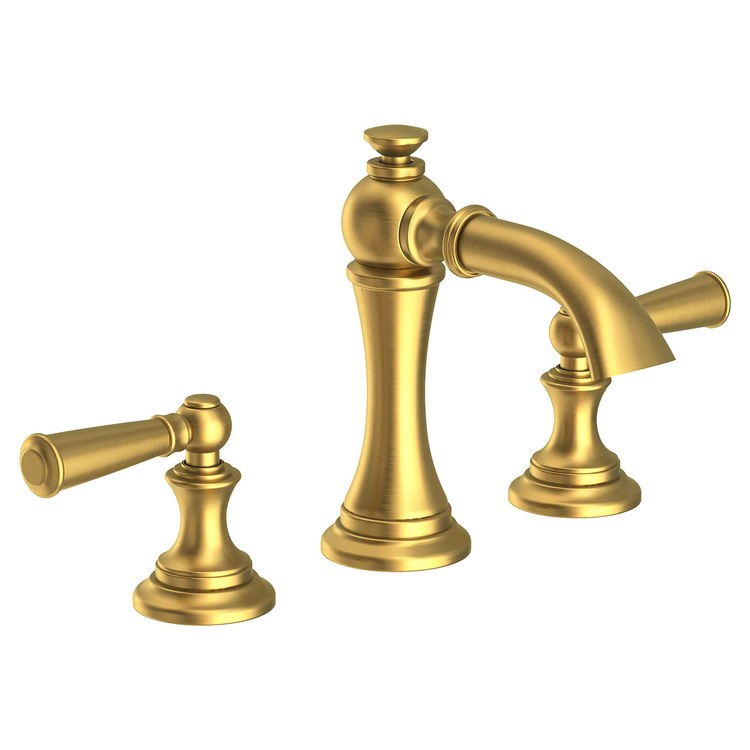 Lavatory Faucet Sutton Widespread 8 to 20 Inch Spread 2 Lever ADA White 1.2 Gallons per Minute Brass Spout Height 4-1/8 Inch - Frankwebs