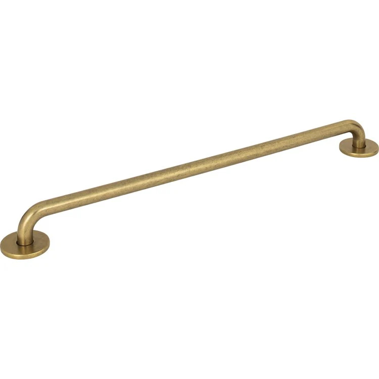 Drawer Pull Atlas Dot Vintage Brass Zinc Alloy 12 Inch 12-7/16 x 7/16 Inch - Frankwebs